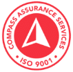 Compass Assurance Services ISO 9001 Red Logo